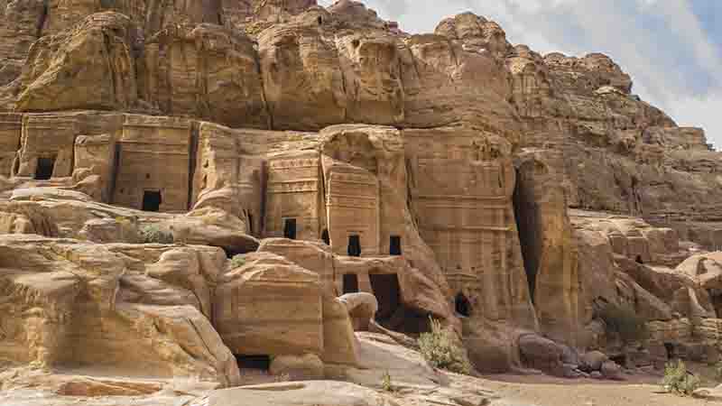 35 - Jordania - Petra - calle de las Fachadas